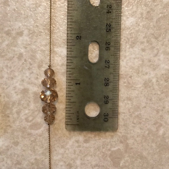 Old Navy Pink and Gold Necklace - Picture 6 of 7